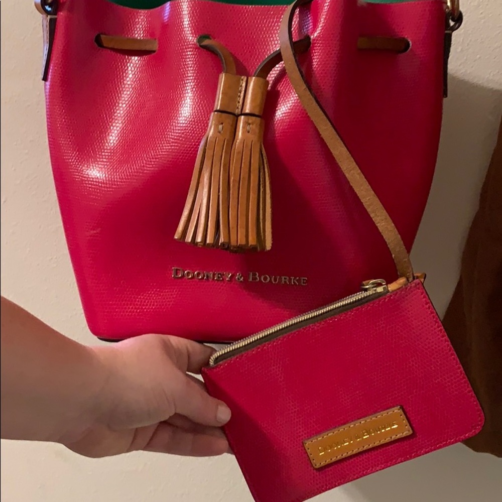 Dooney & Bourke Cross Body Bucket Bag